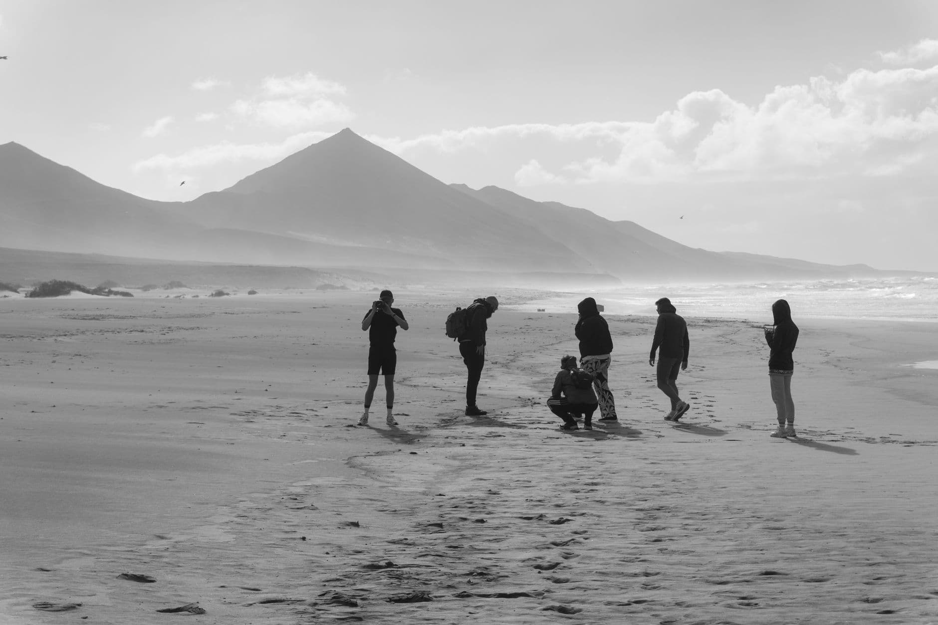 La spiaggia selvaggia di Cofete, raggiungibile solo tramite strada sterrata
